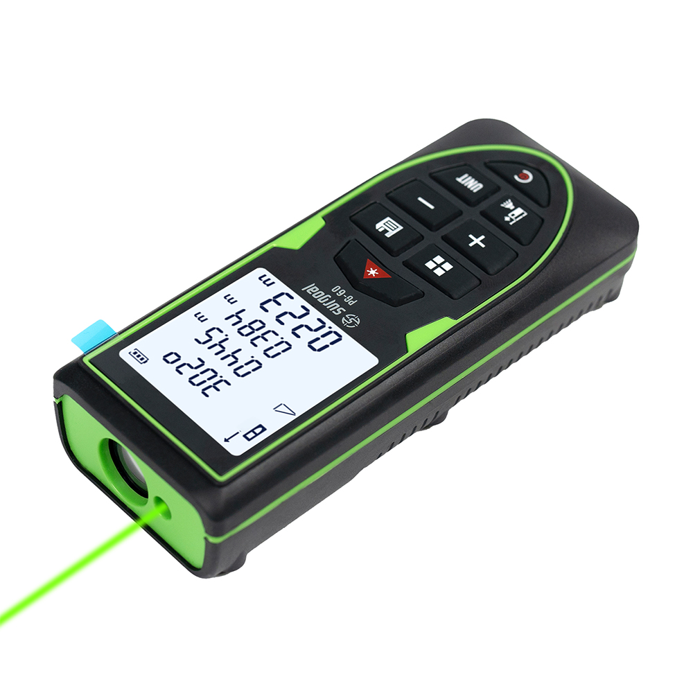 Industrial Laser Rangefinder - Télémètre laser vert 120m rechargeable avec