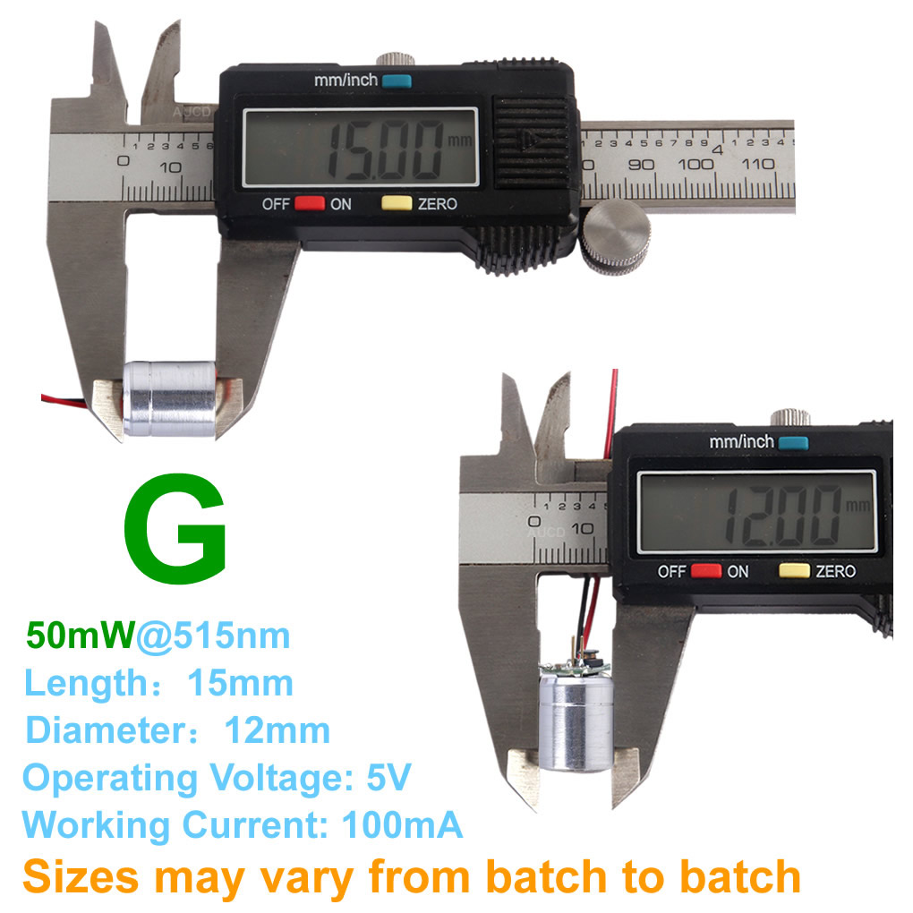 Module laser RGB Φ12x15mm DC 5 - Industrial Laser Alignment Tool avis et prix