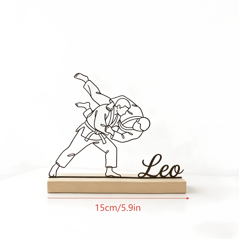 Statue d'arts martiaux de judo - Desktop Laser Engraver avis et prix
