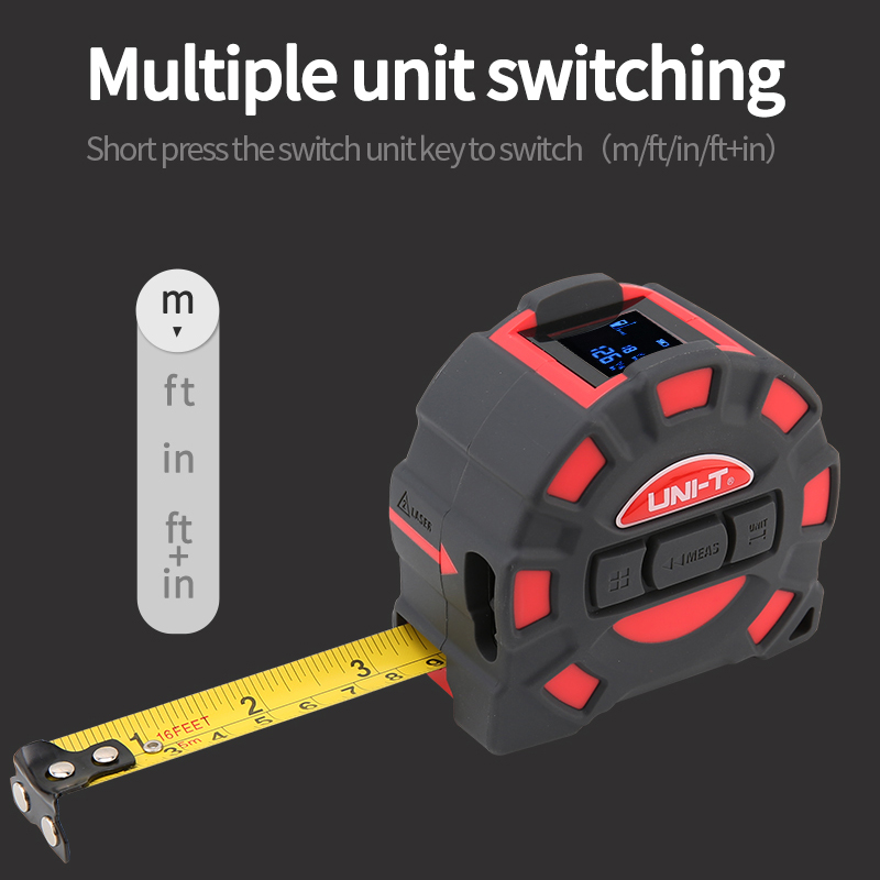 UNI-T 2 en 1 50m 60M Laser Rub - Industrial Laser Rangefinder avis et prix