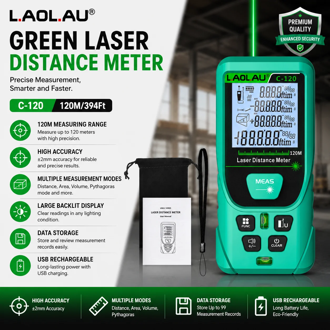 Télémètre laser numérique LAOL - Industrial Laser Rangefinder avis et prix