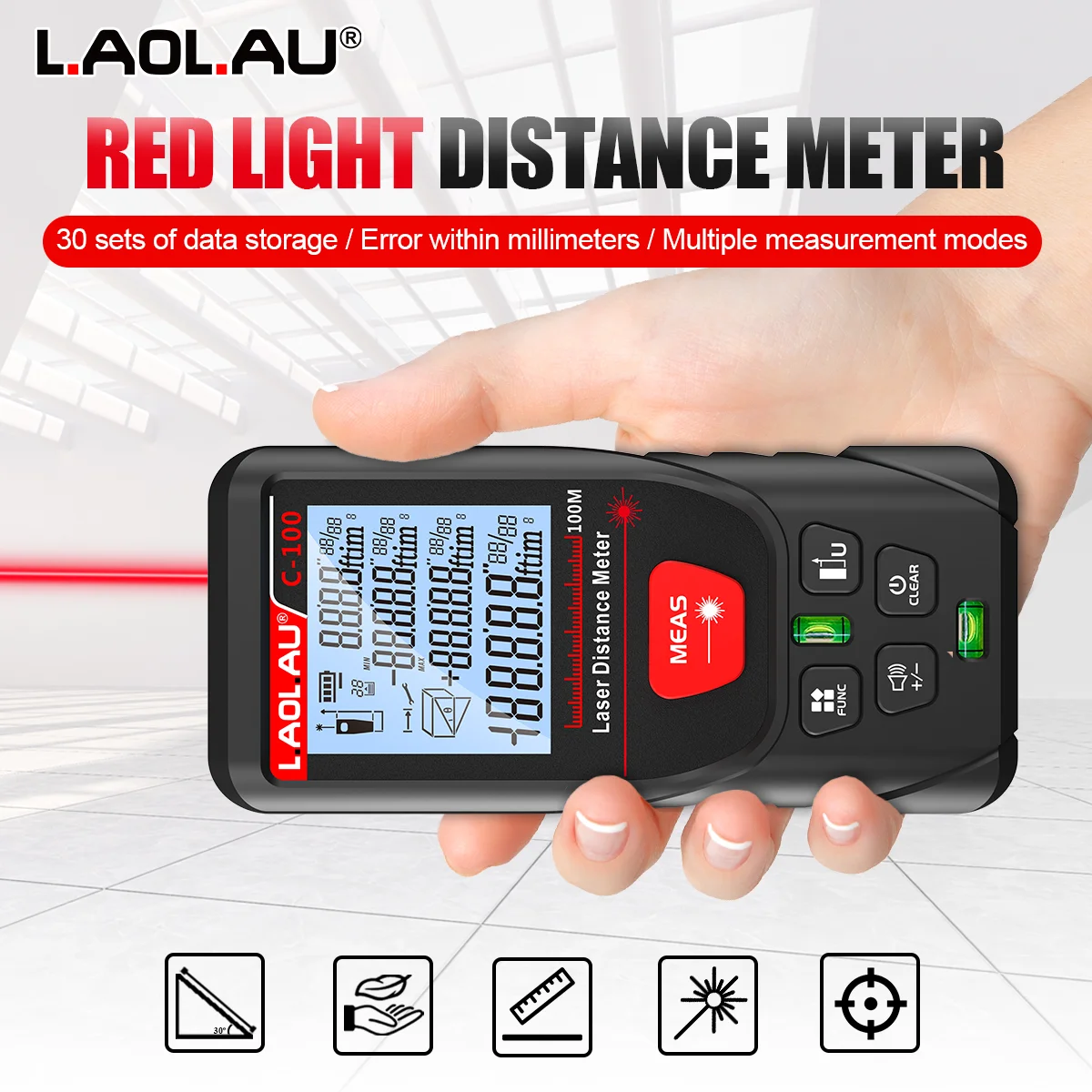 Télémètre laser numérique LAOL - Industrial Laser Rangefinder avis et prix