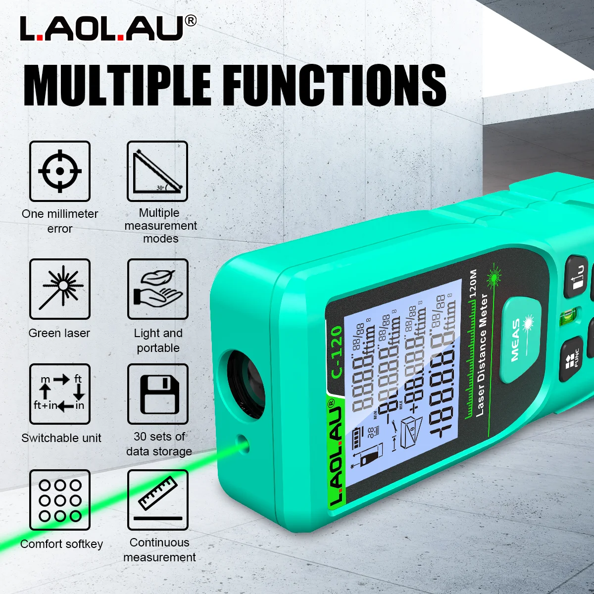 Télémètre laser numérique LAOL - Industrial Laser Rangefinder avis et prix