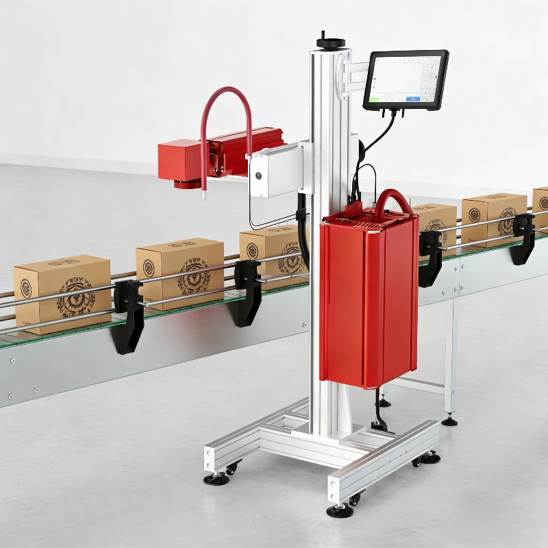 Marqueur laser volant sans con - Industrial Laser Packaging avis et prix