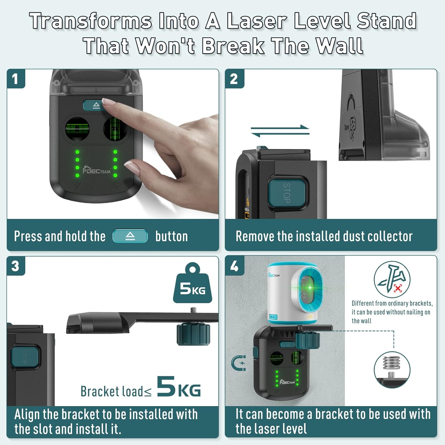 Decteam : appareil 4-en-1 comb - Industrial Laser Drill avis et prix