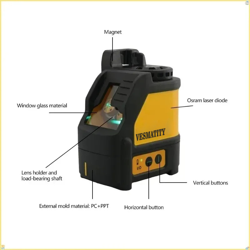 Niveau laser vert professionne - Industrial Laser Alignment Tool avis et prix