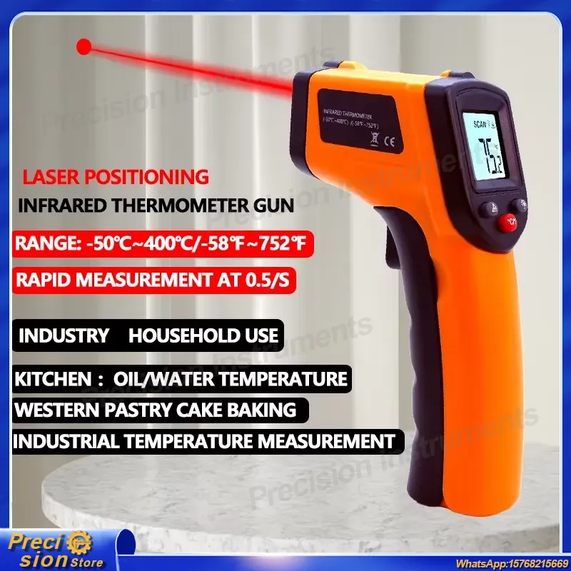 Thermomètre infrarouge sans co - Industrial Handheld Laser avis et prix